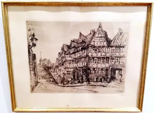 Amelie Ruths - Hamburg, unten rechts mit Bleistift signiert kaufen? Bieten Sie von 110!
