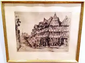 Amelie Ruths - Hamburg, unten rechts mit Bleistift signiert kaufen? Bieten Sie von 110!