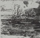 Hartmut Frielinghaus - An der Elbe, Holzschnitt, 19??, orig. Signatur verkocht voor € 65!