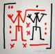 A.R. Penck - A.R. Penck | Original Grafik aus 2002 | Handsigniert verkocht voor € 90!