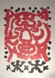 A.R. Penck - A.R.Penck original Serigraphie 26/50, selten verkocht voor € 420!