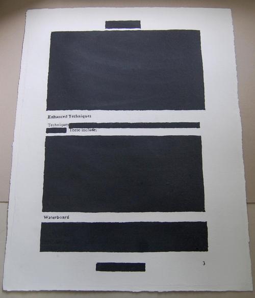 Jenny Holzer - aufwendiger Druck auf handgeschöpftem Papier - sign./dat. verkocht voor € 550!