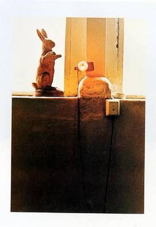 Joseph Beuys - Auguren (1982), Farboffsetlithographie, sign. verkocht voor € 350!