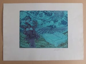 Harun Ghulam Barabas - Radierung kopen? Bied vanaf 150!