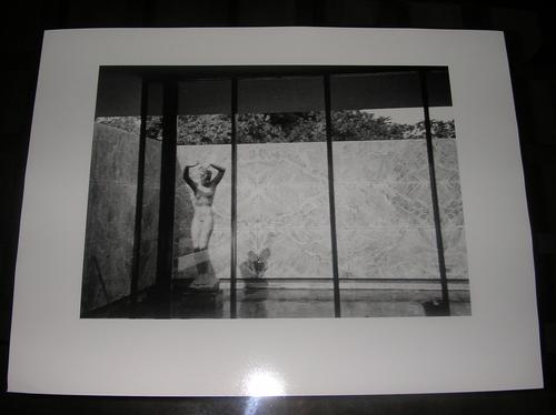 Gunther Forg - Barcelona Pavillon Fotografie signiert verkocht voor € 600!