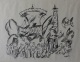 Georg Tappert - Berliner Rummel - Orig. Lithographie um 1920 - Novembergruppe verkocht voor € 79!