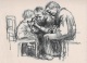 Kathe Kollwitz - BESUCH im KINDERKRANKENHAUS - 1925 - Original Edition des KUNSTWART im CALLVEY-Verlag 1925 verkocht voor € 75!