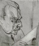 Fritz Schaefler - Bildnis Heinrich Wölfflin. Radierung. kopen? Bied vanaf 100!