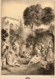 Erhard Amadeus Dier - Boccacios Decamerone - OriginalLithographie 1924 handsigniert verkocht voor € 45!