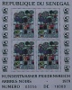 Fritz Hundertwasser - Briefmarkenblocks,senegal verkocht voor € 50!