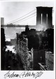 Andreas Feininger - Brooklyn Bridge New York 1941 verkocht voor € 175!
