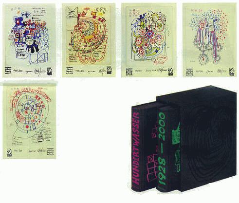 Fritz Hundertwasser - Catalogue Raisonné - 1928-2000 - Persönlichkeit, Leben Werk (mit beigelegter Grafik) verkocht voor € 399!