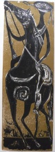Karl-Heinz Hansen-Bahia - Cavaleiro (Grüßender Reiter) verkocht voor € 65!