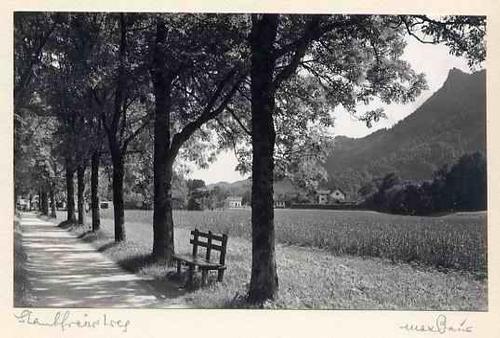 Max Baur - CHIEMGAU - STAUBFREIER WEG - Handsignierte OriginalFotographie des MEISTERs aus ASCHAU (BAUHAUS) verkocht voor € 45!