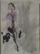 Nino Longobardi - Chinatusche auf Papier von Nino Longobardi verkocht voor € 500!
