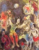 Marc Chagall - Clowns, Radierung, limitiert, handnumeriert. verkocht voor € 95!
