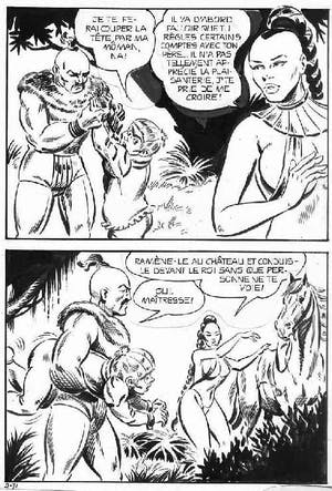 AcheterDino Leonetti - COMIC-ART : AMAZONE, ZWERG & WILDER KRIEGER OriginalFederzeichnung des grossen Zeichners aus FLORENZ? Enchérissez de 35!