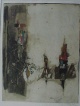 Johnny Friedländer - Composition sur fond blanc II Farbrad. 1965 verkocht voor € 100!
