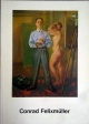 Conrad Felixmüller - Conrad Felixmüller Ausstellung seiner Malereien von 1913 bis 1973 Mit 2 ganzs. Original-Holzschnitt verkocht voor € 95!