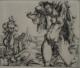 Gisela Breitling - Daphnes Traumblumen, Radierung 1968 verkocht voor € 54!