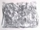 Franz Dewald - Das alte SCHLOSS - OriginalLithographie handsigniert & tituliert - Mitglied der GRIFFELKUNST Hamburg verkocht voor € 60!