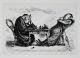 A. Paul Weber - Die feindlichen Brüder - handsignierte Lithographie verkocht voor € 145!
