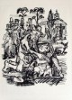 Oskar Kokoschka - Die Herren in Trauerkleidung, Original-Lithographie 1916 verkocht voor € 200!