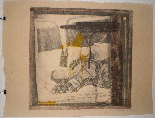 Daniel Spoerri - Die Morduntersuchung (Selbsterdrosselung) verkocht voor € 550!