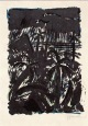 Richard Janthur - Die Regenzeit. Original-Farblithographie. 1922. Auf Japanbütten. Handsigniert. verkocht voor € 145!