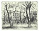Hans Meid - Die sterbende Tiergartenstraße.Orig.Radierung von 1924. verkocht voor € 70!