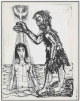 Otto Dix - Die TAUFE JESU - OriginalLithographie (Handabzug) d.ENTARTETEN DADAisten der DRESDENer SEZESSION verkocht voor € 53!