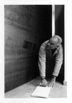 Dieter Schwerdtle - Dieter Schwerdtle- Porträt Richard Serra kopen? Bied vanaf 120!