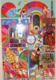Eduardo Paolozzi - Druck Pop Art Paolozzi verkocht voor € 150!