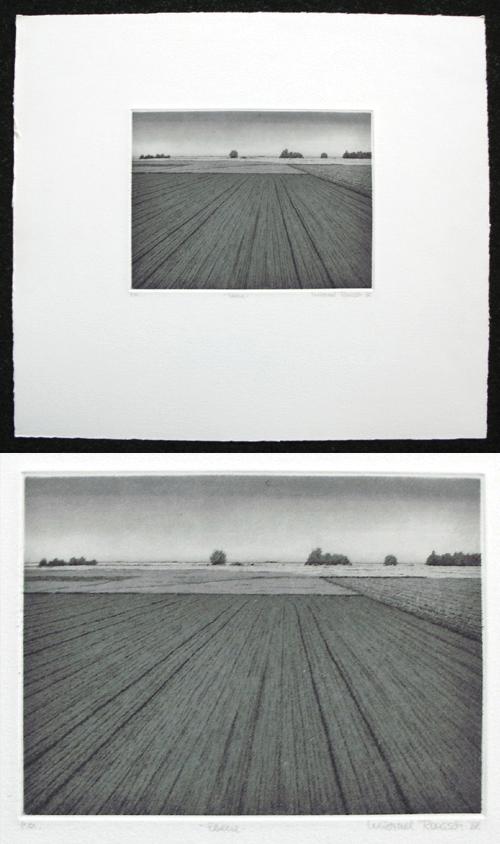 Michael Rausch - Ebene. Radierung, 1988. kopen? Bied vanaf 60!