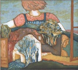 Anne Häupl - Ein anderer Ausblick, Farbradierung von 1978, signiert kopen? Bied vanaf 160!