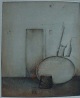 Karl-Ludwig Mordstein - Eingeschlossenes, Farbradierung 1976 verkocht voor € 70!