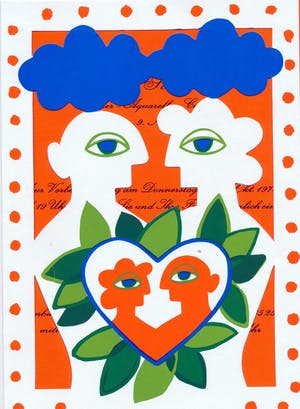 Herbert Schneider - Einladung Lochte 1974, Serigrafie kopen? Bied vanaf 36!