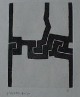 Eduardo Chillida - EINTSU ( der Schöpfer),Radierung 1974 verkocht voor € 1100!