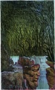 Ernst Fuchs - Ernst Fuchs, Farbradierung verkocht voor € 95!