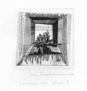Ilse Lierhammer - ESPACE d`un RÊVE II - Originalradierung der SCHWEIZer Künstlerin - handsigniert & tituliert kopen? Bied vanaf 44!