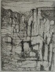 Paul Eliasberg - Etretat, Radierung, 1966/1968, signiert, nummeriert verkocht voor € 90!