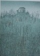 Rudolf Zündel - Farbige Original-Radierung auf Fabriano (50% Cotton) verkocht voor € 99!