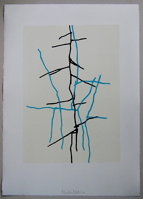 Martin Noël - Farblithographie - 2006 - signiert verkocht voor € 130!