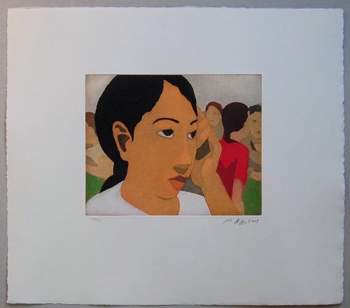 Johannes Hüppi - Farbradierung - 2003 - sign./num./dat. - 1 A Exemplar verkocht voor € 170!