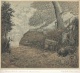 Manfred Sillner - Farbradierung.Schmuckreich schimmert der Winkel verkocht voor € 80!