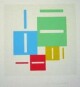 Karl Duschek - Farbserigrafie, Blatt 29,7x21cm, Bild 17x17cm, signiert verkocht voor € 50!
