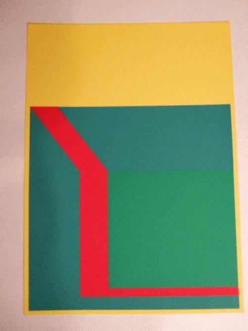Georg Karl Pfahler - Farbserigrafie signiert verkocht voor € 100!