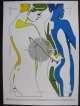 Werner Berges - FARBSIEBDRUCK , E.A . sehr selten verkocht voor € 230!