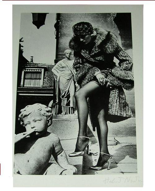 Helmut Newton - Fashion 1977, Handsigniert. Vintage. verkocht voor € 350!