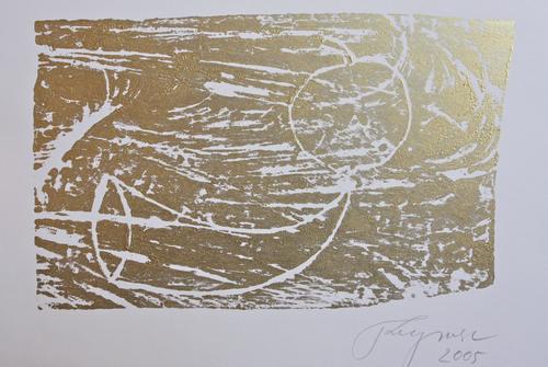 Felix Droese - Felix Droese Der Goldene Apfel Handdruck SIGNIERT verkocht voor € 99!